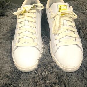 Puma White Athletic Shoes